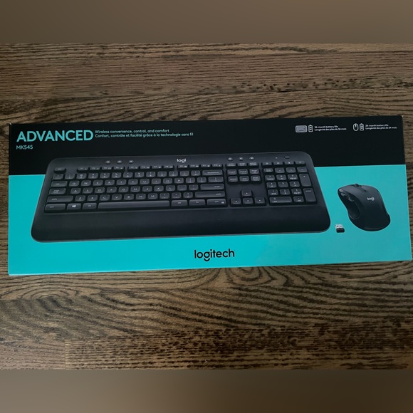 Logitech Wireless Keyboard & Mouse - Picture 1 of 2